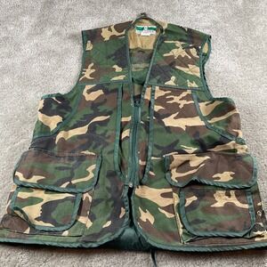 Game Winner Sportswear‎ Camouflage Hunting Vest Outdoor Utility Pockets Large